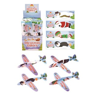 WEIHNACHTSSCHAUM-FLUGZEUG IM DISPLAY (48st.)