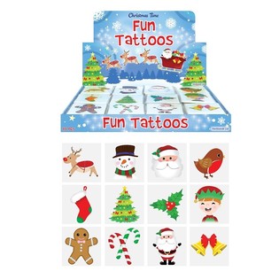 FUN TATOOS - MODELL WEIHNACHTEN (48 Packungen x 12 St.)