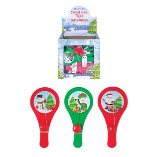 WEIHNACHTEN - PADDEL BAT BALL SPIEL IM DISPLAY (96st.)