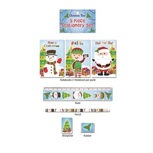 WEIHNACHTSSCHRIFT-SET 5-TEILIG (24 St&uuml;ck)