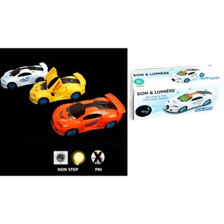 BUMP & GO POLIZEI AUTO MIT LICHT UND TON (1 Stück)