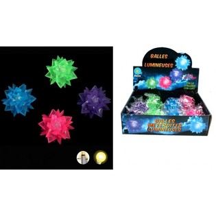 LUMINOUS STAR SHAFT BALL (12 St&uuml;ck)