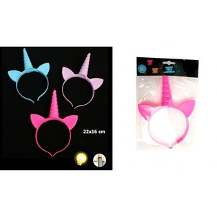 LUMINOUS EINHORN / EINHORN DIADEM, EINSCHLIESSLICH BATTERIE (24ST)