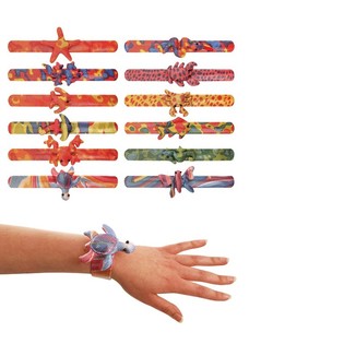 SNAP-ARMBÄNDER / CLIC-ARMBÄNDER MIT TIEREN (12 St.)