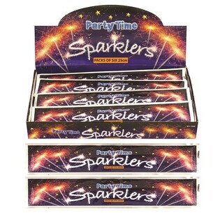 6-teiliges Sternenset, 25 cm. (36 Packungen)