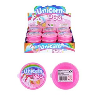 Einhorn Glitter-Schleim | Unicorn Glitterschleim (24 Stk.)