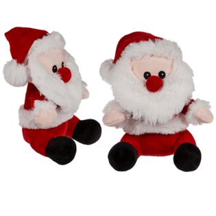 PLUCHE SANTA, 20 cm. Hoch (12st.)