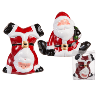 KERAMISCHE WEIHNACHTEN IN GIFTBOX, Ca. 9 cm. (24st.)