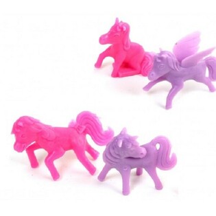 GRABBELTON KUNSTSTOFF EINHORN / EINHORN (48 St&uuml;ck)