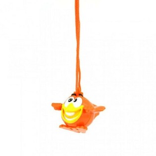 ORANGE VOGELFL&Ouml;TE AUF KABEL (100P.)