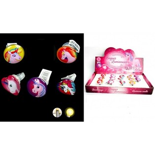 LUMINOUS LED EINHORN / EINHORN KINDERRINGE IM DISPLAY (50ST)