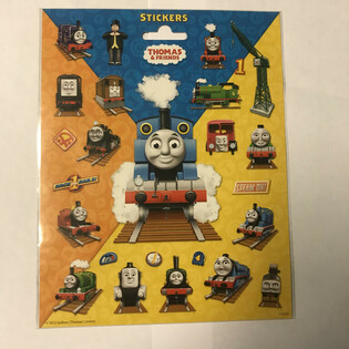 Gro&szlig;e Thomas die Lokomotive Stickerb&ouml;gen, 20x16 cm (10 Stk.)