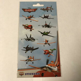 STICKERVEL: DISNEY FLUGZEUGE, Abm. 20 x 10 cm. (10 st&uuml;cke)