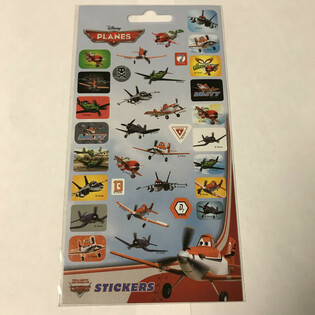 STICKERBOGEN: DISNEY PLANES, Ma&szlig;e 20 x 10 cm (10 Stk.)
