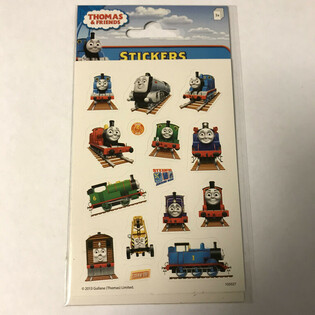 STICKERVEL: THOMAS DE TRAIN, Dim. 16 x 9 cm. (10 st&uuml;cke)