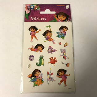 Stickerbogen: Dora, Ma&szlig;e 16 x 9 cm (10 Stk.)