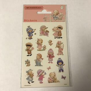 STICKERBOGEN: MOREHEAD &ndash; LIEBE KINDER, Ma&szlig;e 16 x 9 cm (10 Stk.)
