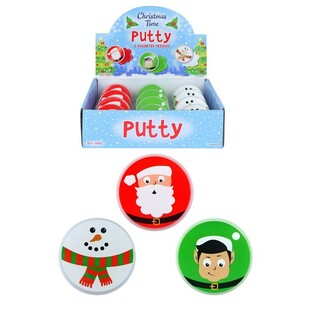WEIHNACHTEN SLIME PUTTY IM DISPLAY (12ST)