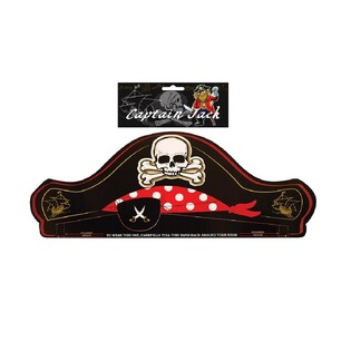 KAPITÄN JACKET PIRATE HAT. (1 Beutel mit 6)