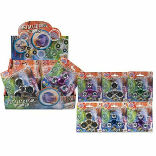 ** MEGA G&Uuml;NSTIG ** METALLIC COOL SPINNER AUF KARTE (24st.)