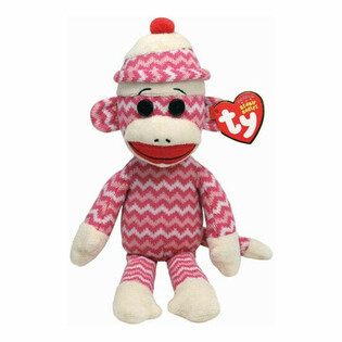 TY PLUCHE AFFE, Rose (3 Stück)