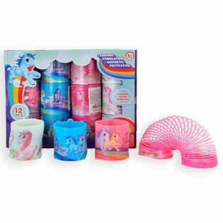 EINHORN REGENBOGENSPIRAL &Oslash; 6 CM. (12.)