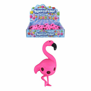 FLAMINGO SQUEEZE BALLS IN DISPLAY (12 Stück)