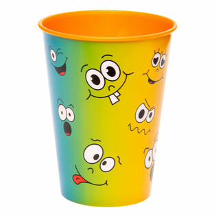SMILEY TRINKBECHER / EISBECHER - 260 ML (12 Stk.)