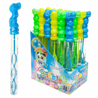 Dinosaurier Seifenblasenstab 25 cm im Display (24 Stk.)