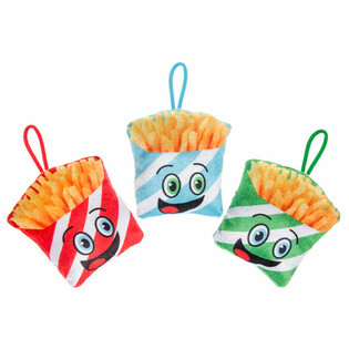 Pl&uuml;sch Pommes-T&uuml;ten 13 cm (24 St&uuml;ck)