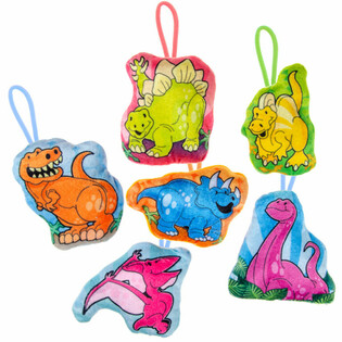 MIX PLUSH DINOSAURS - 13,5 cm. (24 Stück)