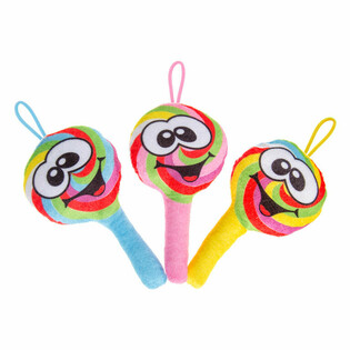 Plüsch-Lollis - 18 cm (24 Stück)