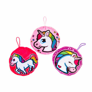 PLUSH UNICORN / UNICORN - 13 cm. (24 St&uuml;ck)