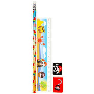 4-TEILIGES CHARAKTER-SET-PIRAT (24 St&uuml;ck)