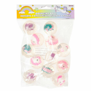 BUNCHING BALL UNICORN / UNICORN &Oslash; 4,5 cm. (12 St&uuml;ck)