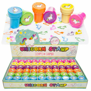 Einhorn Stempel im Display (60 St&uuml;ck)
