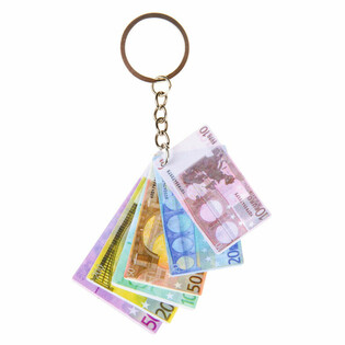 KEY RING EURO BANKNOTES (48 Stück)