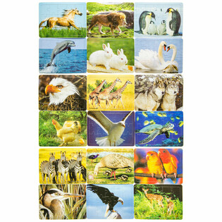 MIX SMALL ANIMAL PUZZLES (72 St&uuml;ck)