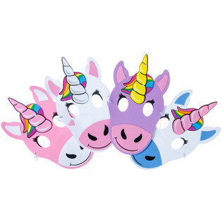 UNICORN / UNICORN FOAM MASK (24 St&uuml;ck)