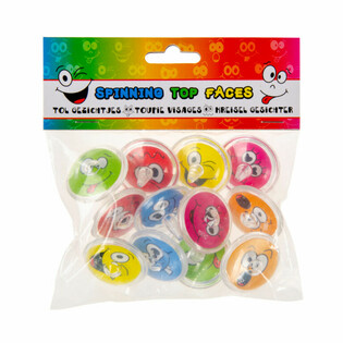 Smiley Kreisel (12er-Pack)