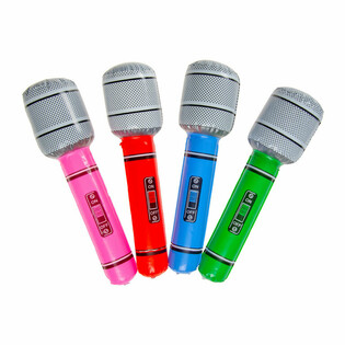 INFLATABLE MICROPHONE (12 Stück)