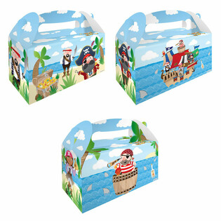 MENUBOX - PIRAT - 22,5 x 9,5 x 18 cm (12 Stück)