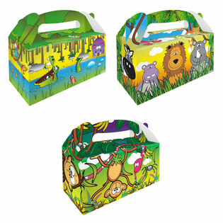 MENUBOX - JUNGLE - 22,5 x 9,5 x 18 cm (12 St&uuml;ck)