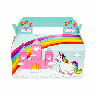 MENUBOX EINHORN / EINHORN - 22,5 x 12 x 9,5 cm. (24 St&uuml;ck)