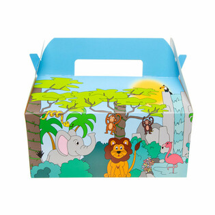 MENUBOX JUNGLE - 22,5 x 12 x 9,5 cm. (24 St&uuml;ck)