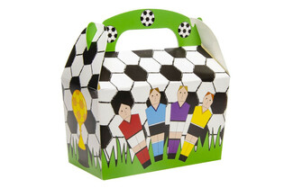 TREASURE BOX FUSSBALL 12x12,5x6 cm. (12 Stück)