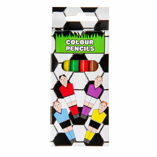 6-teiliges Buntstifte-Set - Fu&szlig;baller (48 Stk.)