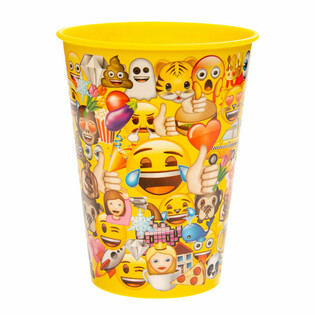 GOBLET / ICE CUP EMOJI - 260 ML. (12 Stück)