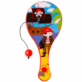 PADDLE BAT - PALLETTE MIT BALL - MODELL: PIRATE (48 St.)