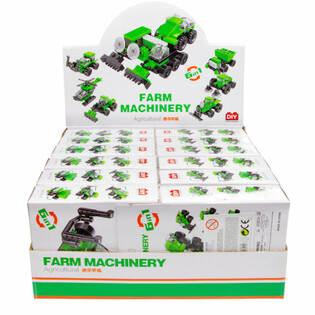 BRICKS BAUSTEINE - LANDWIRTSCHAFTSFAHRZEUGE (12 Stk.)